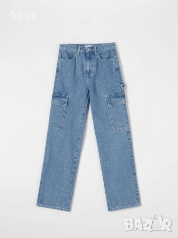 Комплект дънки и раница на Pull and Bear, снимка 2 - Други - 53153532