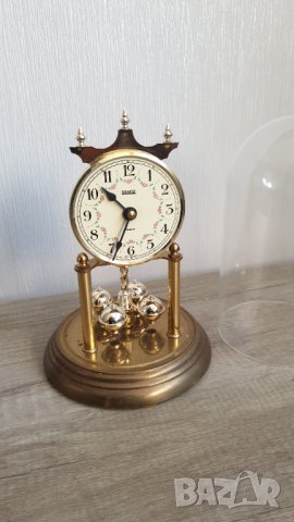 Немски кварцов настолен часовник silvoz, снимка 3 - Антикварни и старинни предмети - 43790670