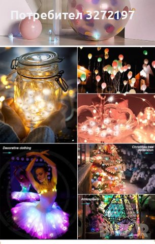 30 бр. LED балонни лампи,мини кръгли LED топки,за бар,коледна,сватбена украса и др., снимка 4 - Други - 43151565