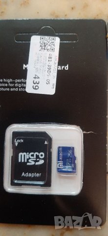 Micro sd card256/512/1tb/2tb,нови+ флашка преходник-20 лв, снимка 3 - Карти памет - 40495576