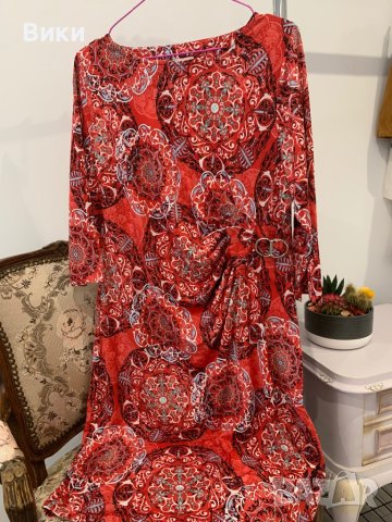 Рокля в размер ХL - ХХL, снимка 3 - Рокли - 43991537