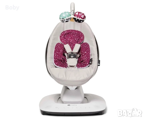 Бебешка Люлка шезлонг MamaRoo 5.0 4moms електрическа