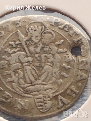 Сребърна монета 6 кройцера 1673г. Леополд първи Кремниц Унгария 13656, снимка 14 - Нумизматика и бонистика - 43000517