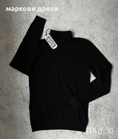 Petrol Industries Пуловер в Антрацитно Черно M, снимка 3 - Пуловери - 53065794