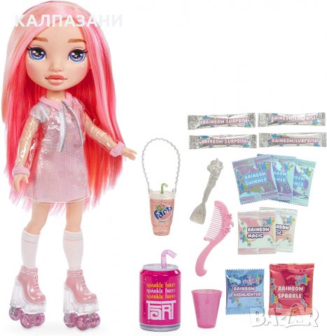 Pixie Rose Doll with DIY Slime Fashion - RAINBOW Surprise High 14-inch  559587, снимка 2 - Кукли - 32699486