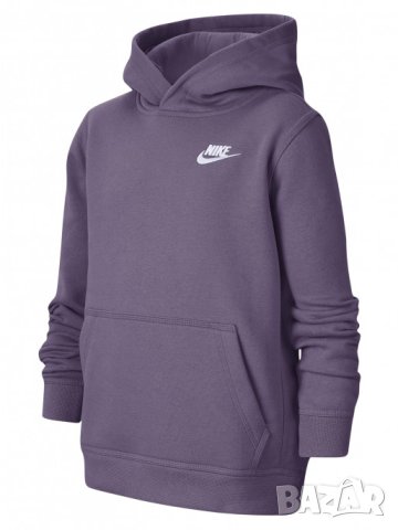 NIKE Суитшърт B HOODIE PO CLUB BV3757-553, снимка 6 - Детски анцузи и суичери - 40447161