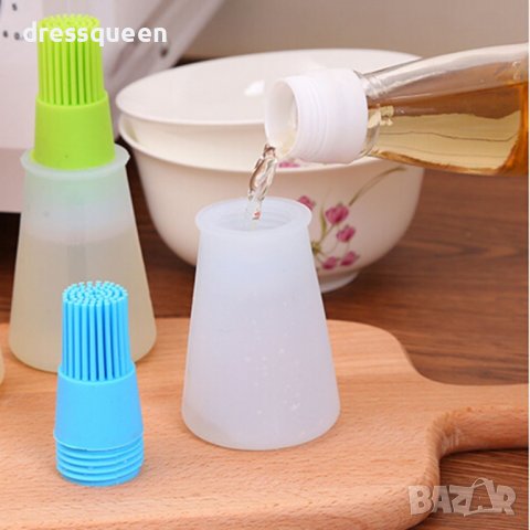 2126 четка с пълнител за марината и мазнина, снимка 3 - Прибори за хранене, готвене и сервиране - 37401588