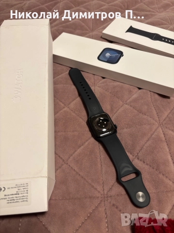 Apple watch 9 41 mm 98% battery health, като нов, снимка 8 - Смарт часовници - 52988643