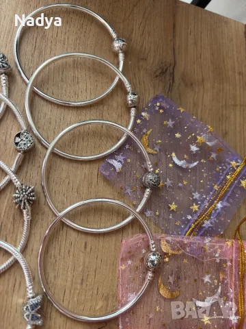 Гривни Пандора/ талисмани S925, снимка 4 - Гривни - 49493818