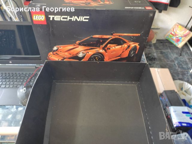 Лего 42056 lego technic porsche 911 GT3 RS кутия