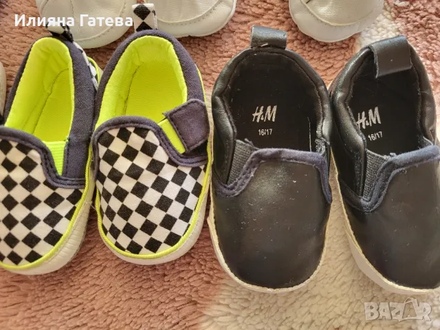 7 чифта Бебешки обувки от 13 до 19 номер HM, Original Marines и др., снимка 2 - Бебешки обувки - 47696042