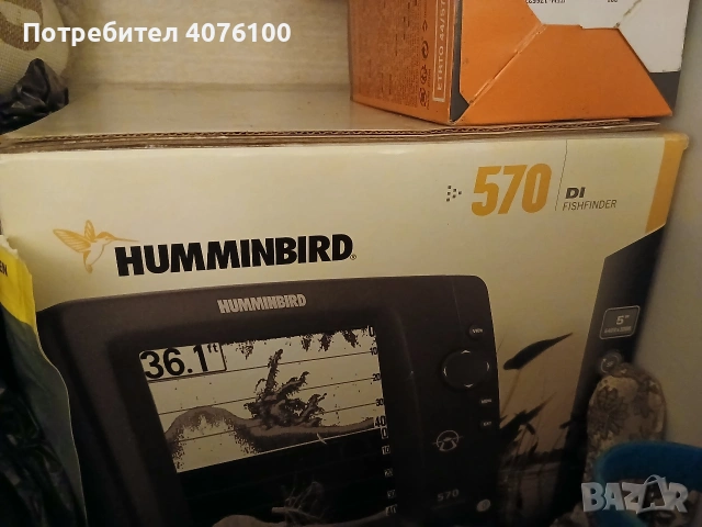 продавам сонар HUMMINBIRD 570, снимка 2 - Такъми - 53089420
