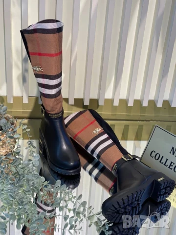 дамски ботуши burberry chanel louis vuitton 