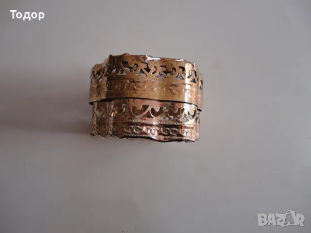 Метална ажурна кутийка кутия , снимка 4 - Колекции - 48425478