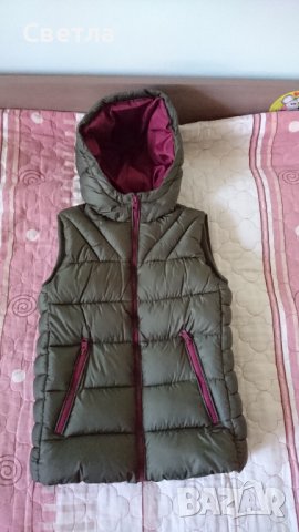 Яке Zara без ръкави - ръст 140 см., снимка 1 - Детски якета и елеци - 38492792