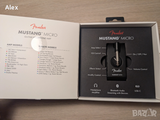 Усилвател Fender Mustang Micro