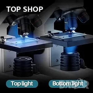 Биологичен микроскоп 250X-2000X Levcorzi, снимка 12 - Образователни игри - 48636595
