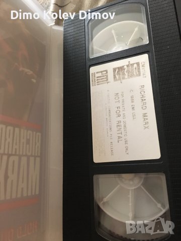 Richard Marx Live VHS HiFi music, снимка 4 - Други музикални жанрове - 37914723