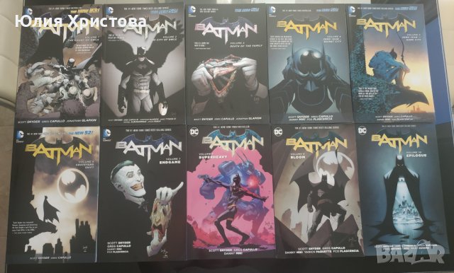 Колекция комикси Батман Batman the Court of Owls Saga, снимка 1 - Списания и комикси - 43922314