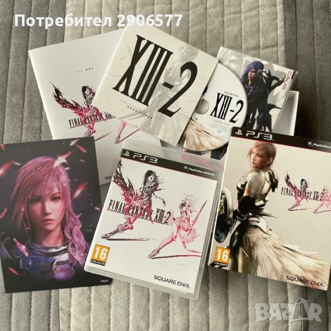Final Fantasy XIII-2 Sony Playstation 3 FF 13 Limited Collector's Edition, снимка 3 - Игри за PlayStation - 39811175