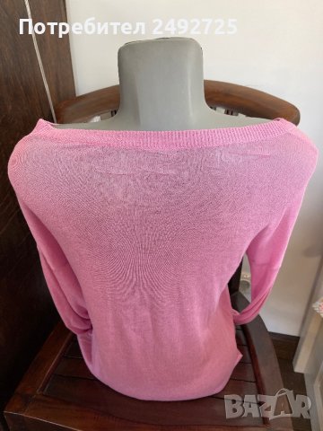 Блуза, туника, розово, Париж, снимка 3 - Блузи с дълъг ръкав и пуловери - 39704636