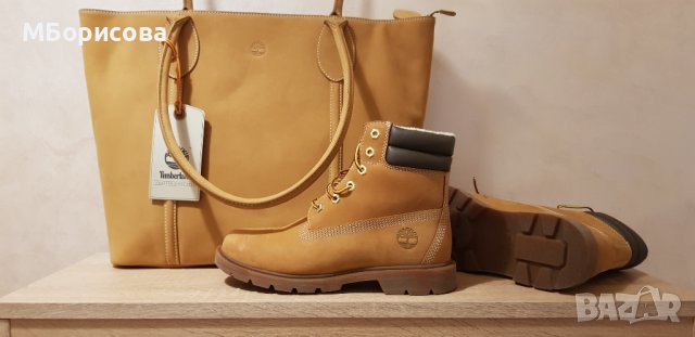 Дамски боти и чанта Timberland , снимка 1