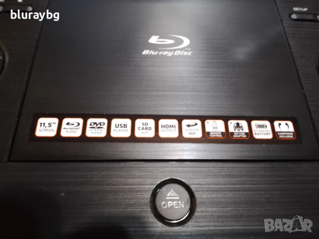 Lenco blu ray portable , снимка 4 - Плейъри, домашно кино, прожектори - 50775859