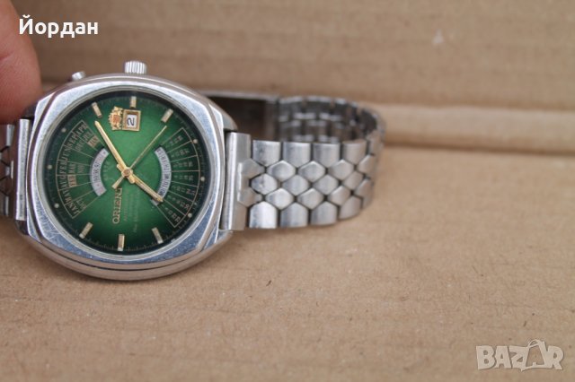 Мъжки часовник ''Orient'' автоматик календар, снимка 12 - Мъжки - 42947566