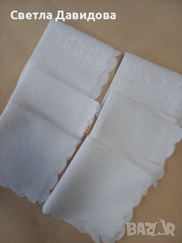 Комплект от 6 салфетки за маса от плат