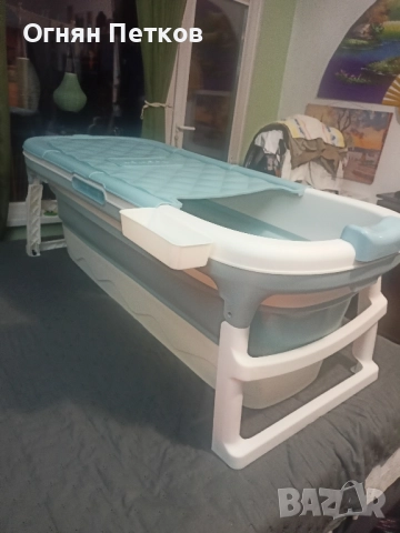 Нова сгъваема вана, снимка 2 - Душ кабини и вани - 52368932