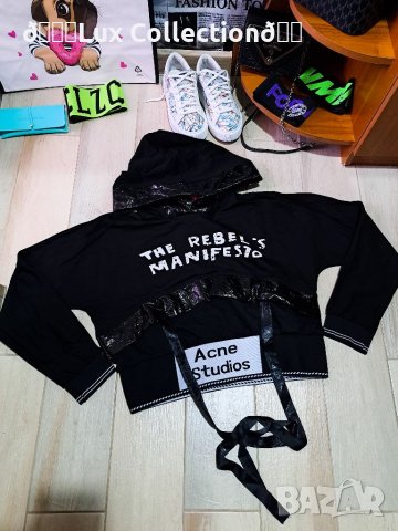 Дамска блуза тип сиучър, снимка 3 - Суичъри - 40377607