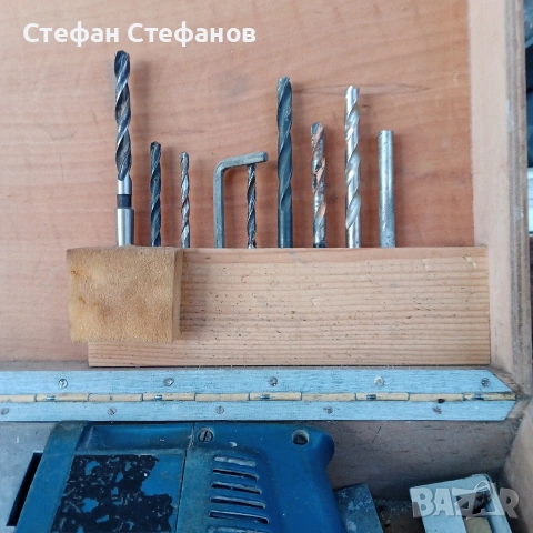 комплект бормашина циркуляр ренде, снимка 3 - Куфари с инструменти - 53566316