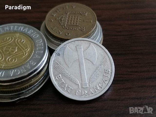 Mонета - Франция - 1 франк (немска окупация) | 1942г., снимка 2 - Нумизматика и бонистика - 35452754