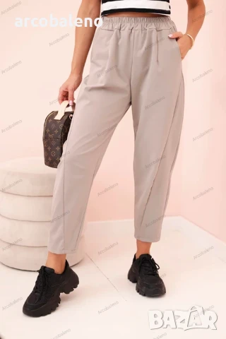 Дамски панталони с джобове Summer Punto, 14цвята , снимка 3 - Панталони - 50635657