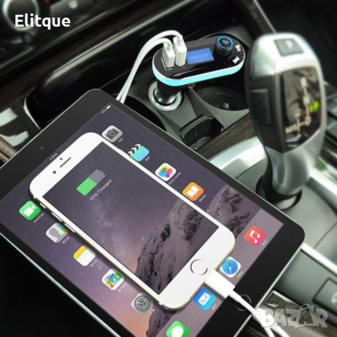 Bluetooth трансмитер за кола - Vodool 618C, снимка 8 - Друга електроника - 52716403