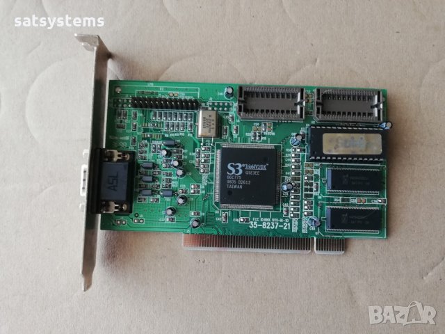 Видео карта S3 Super Trio64V2/DX  1MB PCI