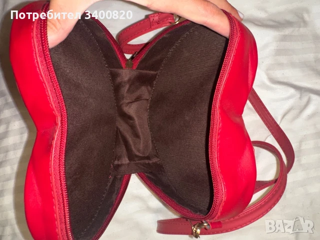 Дамска чанта сърце, снимка 2 - Чанти - 50930478