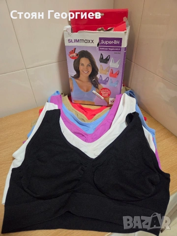 Комплект 6 броя дамски бюстиета на немската марка SlimMaxx размер XXL 