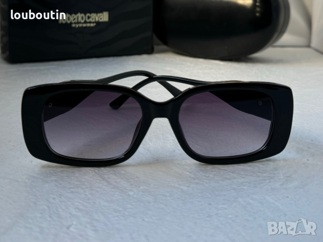 Roberto Cavalli дамски слънчеви очила правоъгълни , снимка 4 - Слънчеви и диоптрични очила - 44885009