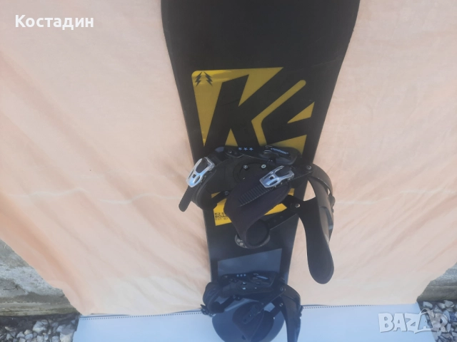сноуборд  K2  с автомати  157см.  , снимка 4 - Зимни спортове - 52461935