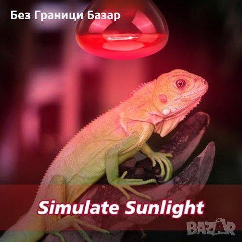 Нови 2 броя Инфрачервена Топлинна Лампа LEDBOKLI за животни - Ефективна и Безопасна, снимка 7 - Други стоки за дома - 43560659