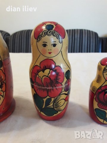 Стари руски матрьошки, снимка 11 - Колекции - 27389566