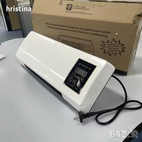 Стенна печка за топло и студено - Нова, снимка 2 - Отоплителни печки - 52557379