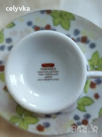Сет за кафе - японски порцелан, снимка 3 - Чаши - 49749921