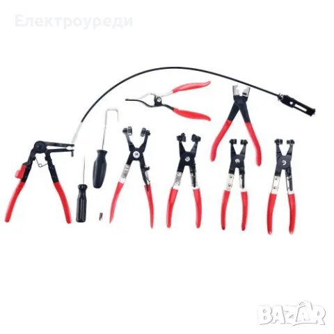 Немски Клещи за скоби за водни съединения от 9 части, снимка 2 - Части - 47616659