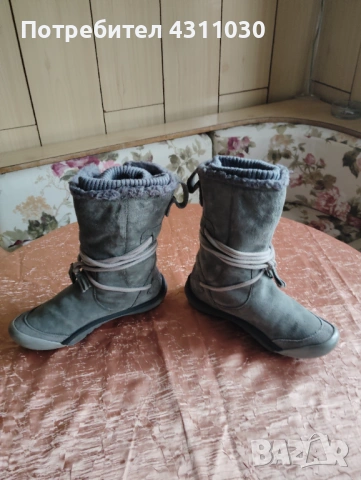 Дамски велурени водоустойчиви ботуши Cushe IT Boot Cuff 37 номер, снимка 5 - Дамски ботуши - 53401742