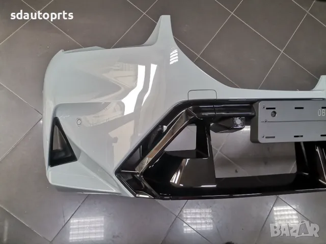 BMW G90 G99 M5 Като Нова Предна Броня Комплект Brooklyn Grey, снимка 3 - Части - 49673754