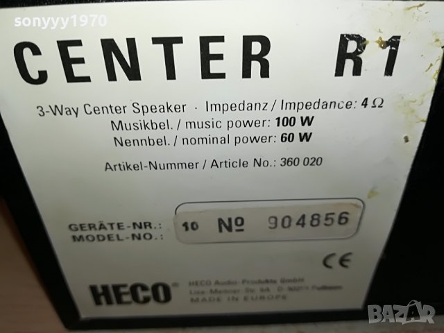 HECO CENTER 0505222022, снимка 8 - Тонколони - 36671402