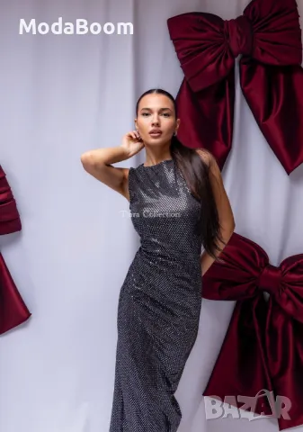 Дълга стилна дамска рокля , снимка 5 - Рокли - 48267735