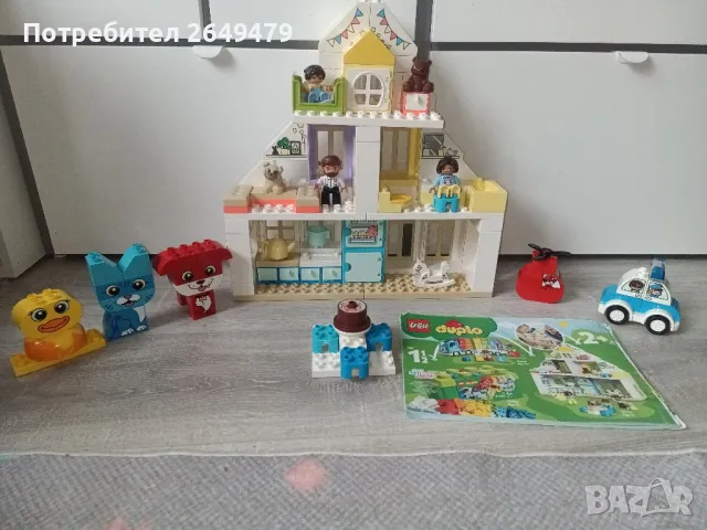 LEGO Duplo комплект "Къща" с над 100 части, включително допълнителни фигурки, снимка 2 - Конструктори - 48648860